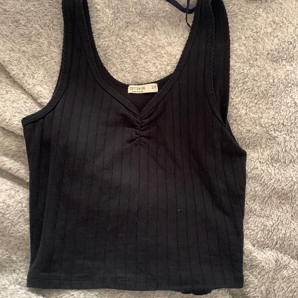 cotton on ribbed tank top